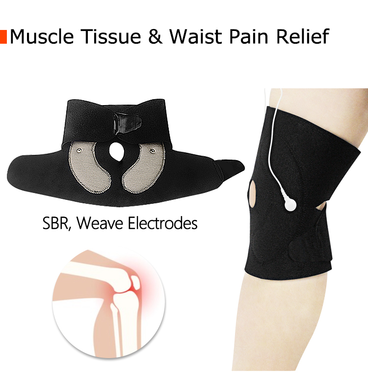 Tens Pain Relief Unit - Проводящий наколенник Облегчает боль в колене