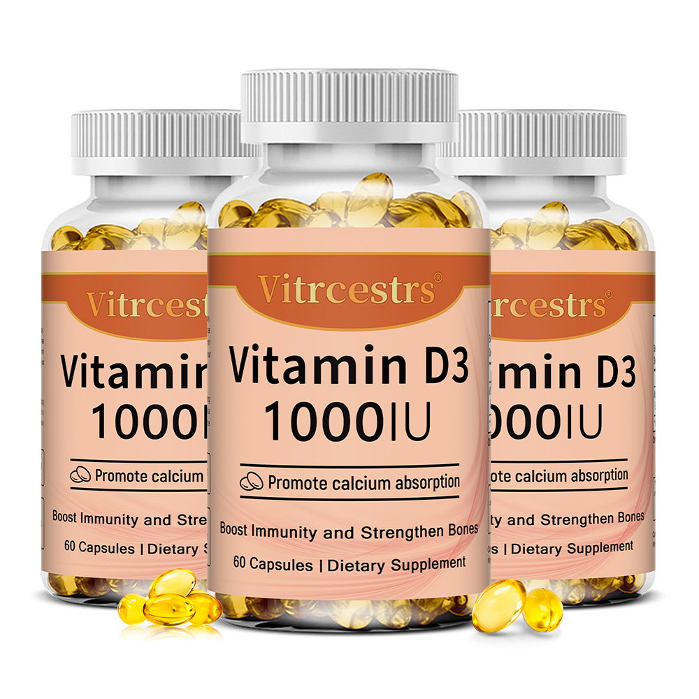 Health Wellness Day - Витамин D3 1000 МЕ в капсулах,