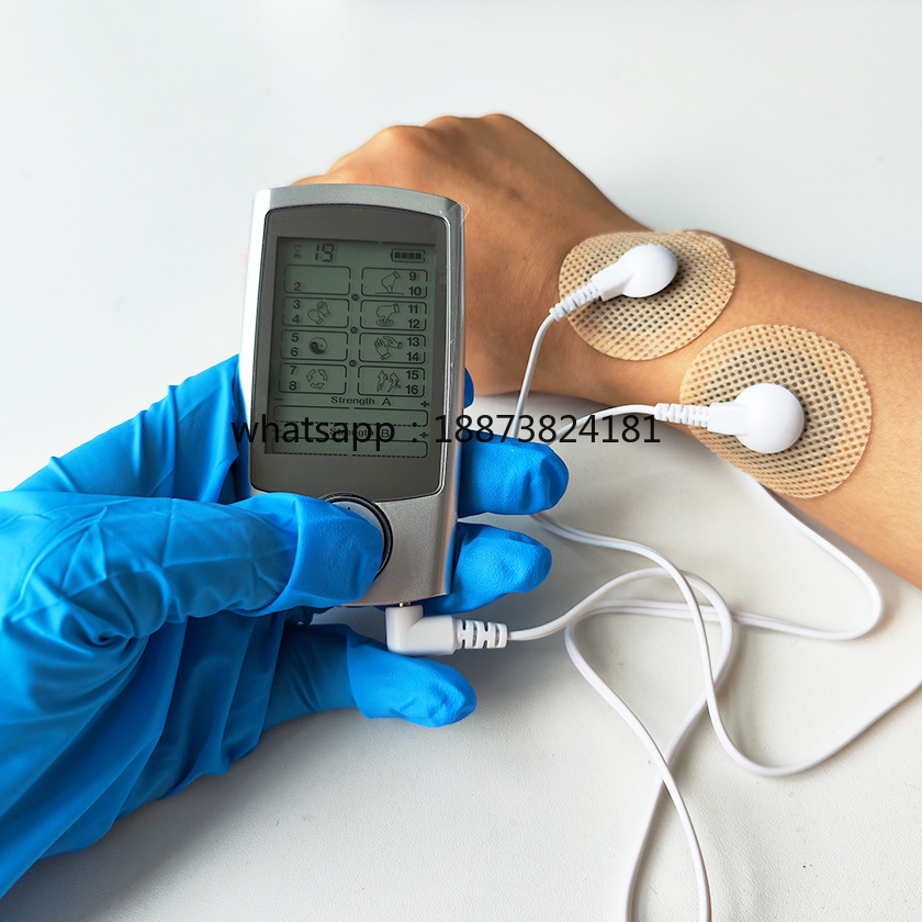 Tens Pain Relief Unit - Цифровой TENS/EMS-аппарат - электродные накладки для