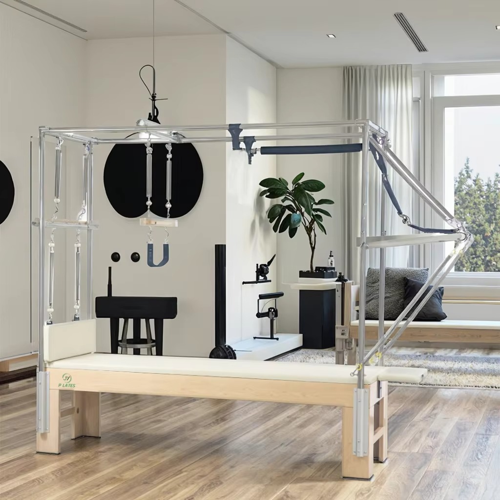 Health & Wellness Studio - Профессиональный коммерческий прочный пилатес-реформер из клена