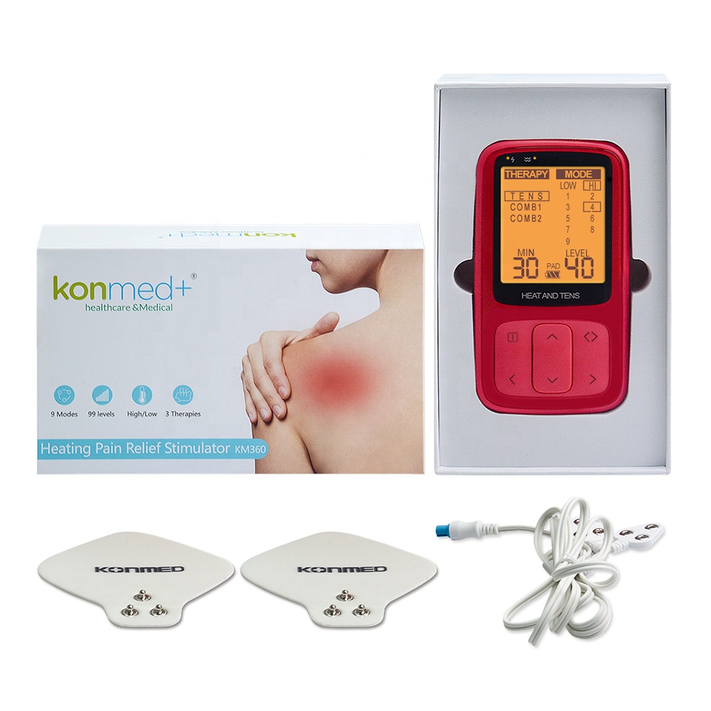 Tens Pain Relief Unit - KM360 портативный ABS TENS Unit медицинский