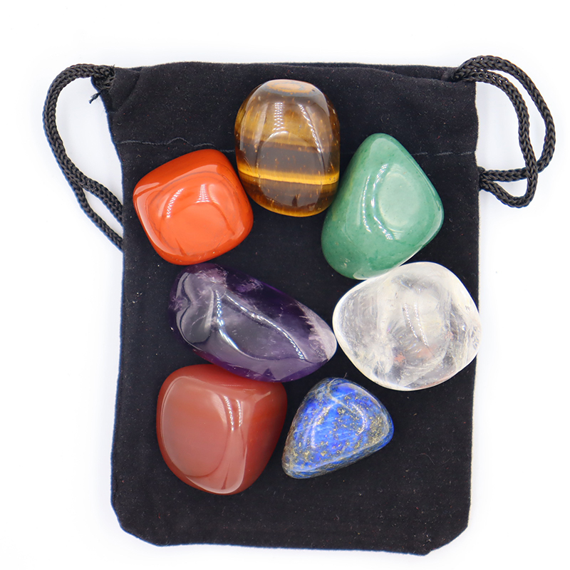 7 шт./комплект, натуральный хр – обзор и цена Healing Crystal Set