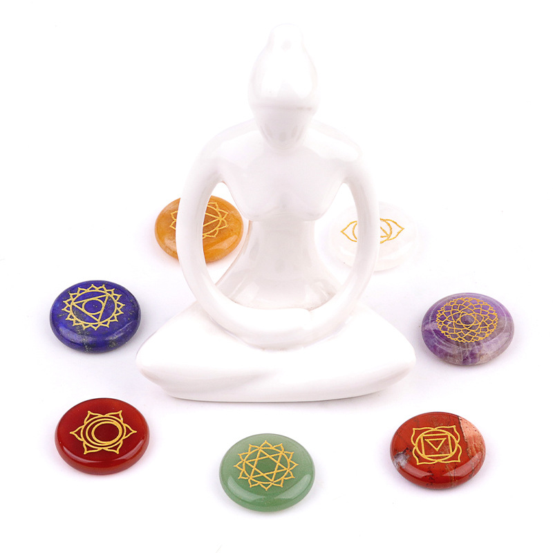 Набор из 7 штук: бусины из нат – обзор и цена Healing Crystal Set