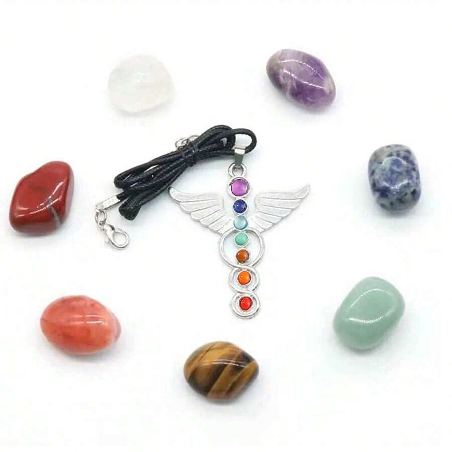 7-чабра, натуральные хрустальн – обзор и цена Healing Crystal Set