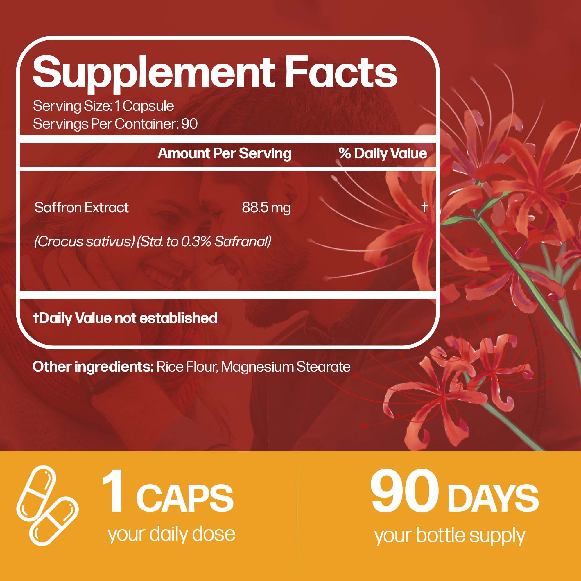 Капсулы с экстрактом шафрана,  – обзор и цена Health And Wellness Promotion