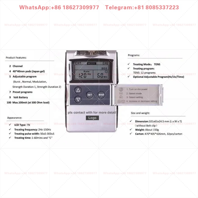 Аппарат TENS/EMS для домашнего – обзор и цена Tens Pain Relief Unit