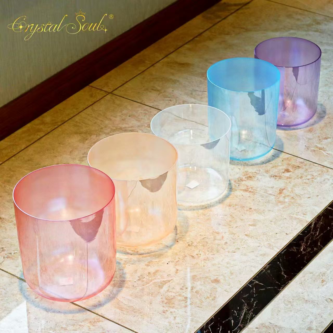 Набор хрустальных поющих чаш C – обзор и цена Healing Crystal Set