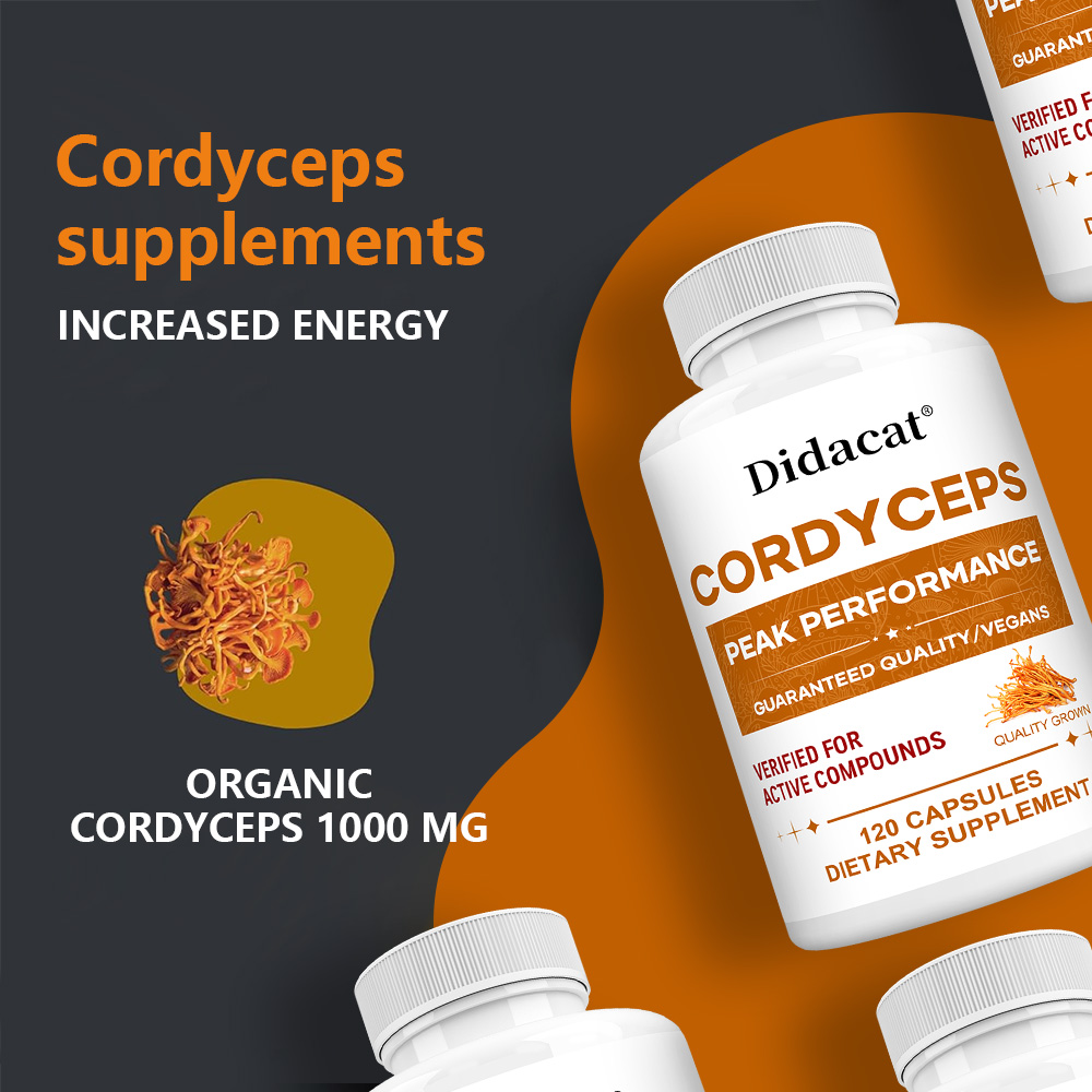 Капсулы с грибом кордицепс 100 – обзор и цена Health Wellness Usa