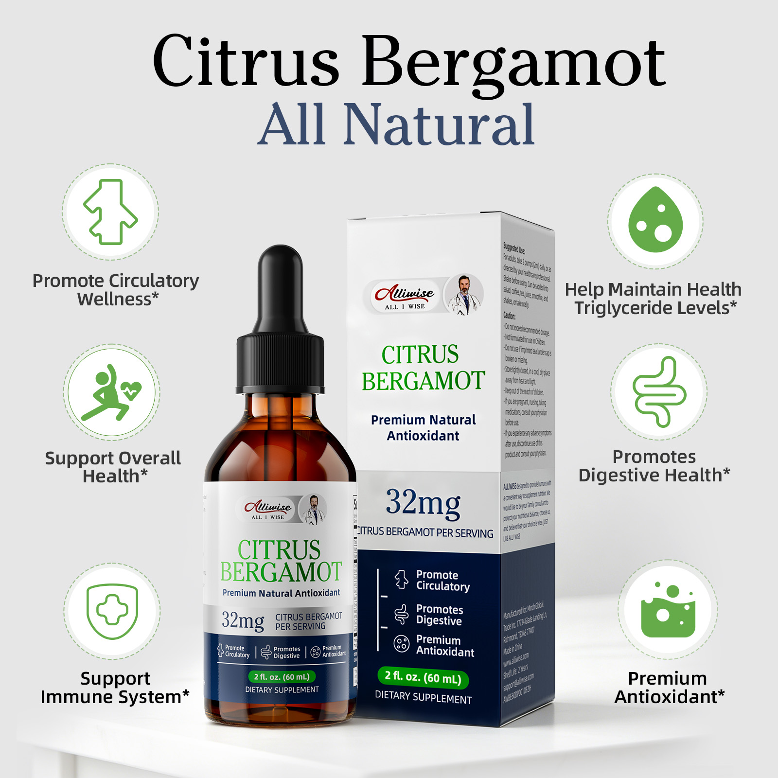 Капли с экстрактом бергамота A – обзор и цена Health And Wellness Promotion